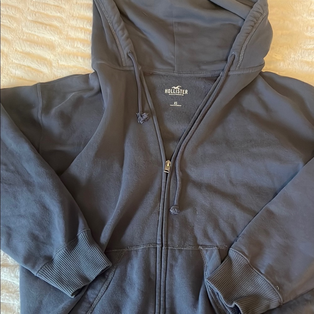 Hollister Navy Blue Hoodie